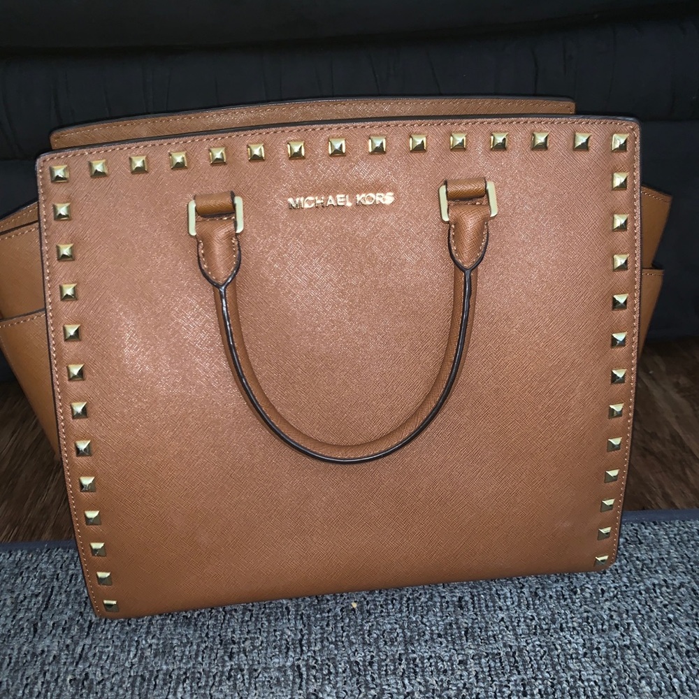 Michael Kors large Selma studded bag